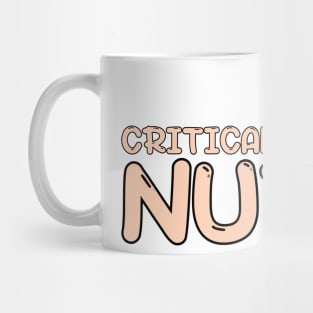 Critical Care Nurse Mug